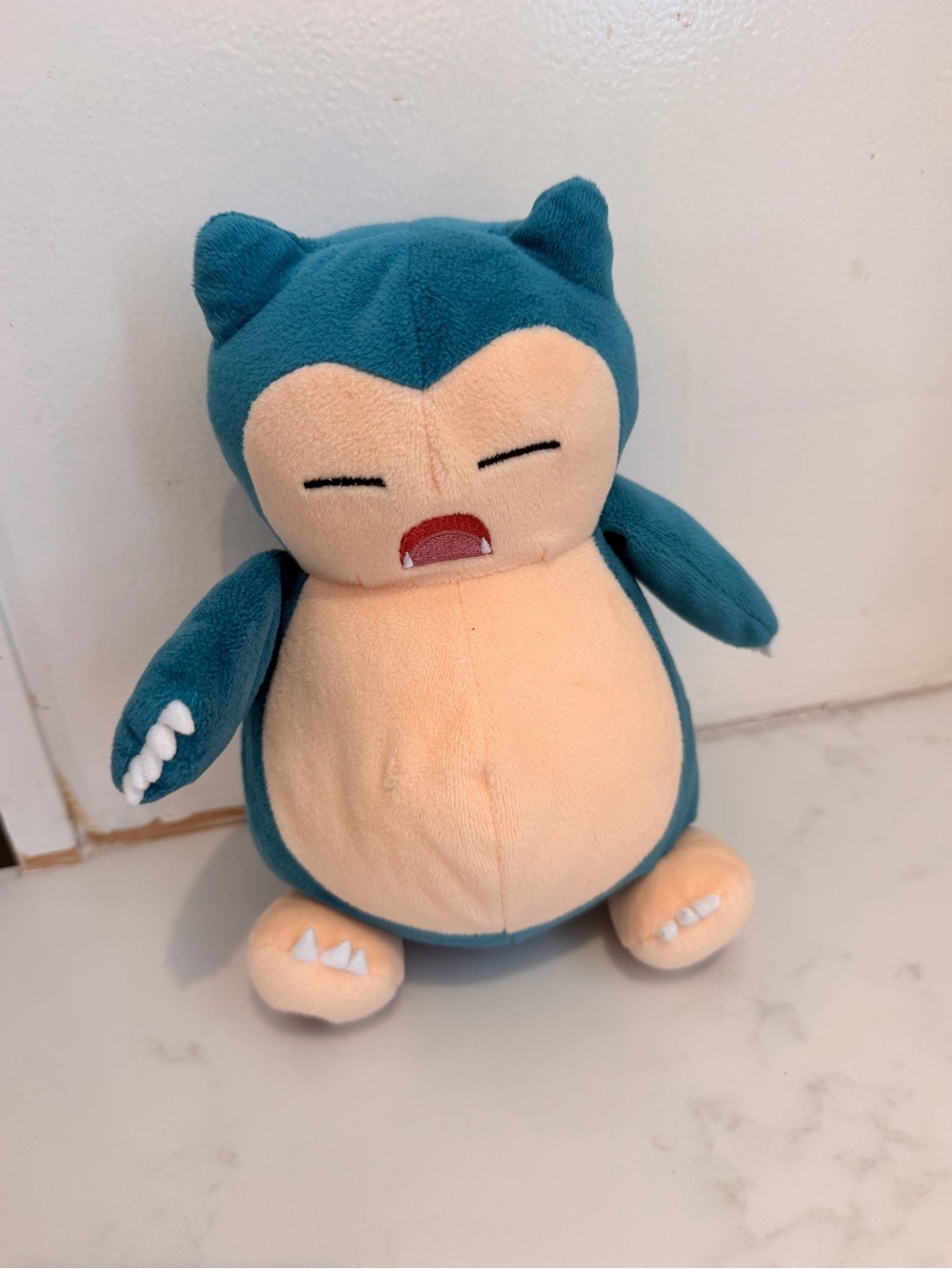 Snorlax Plush Toy - Teal and Cream Pokémon Plush